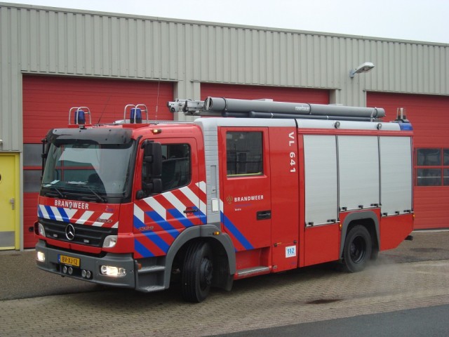 Brand in Waspik