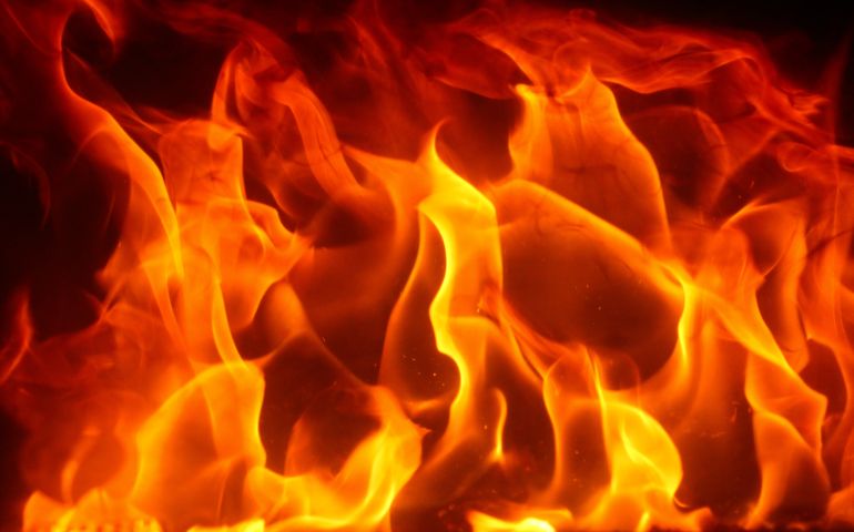 Natuurbrand in Loonse en Drunense Duinen