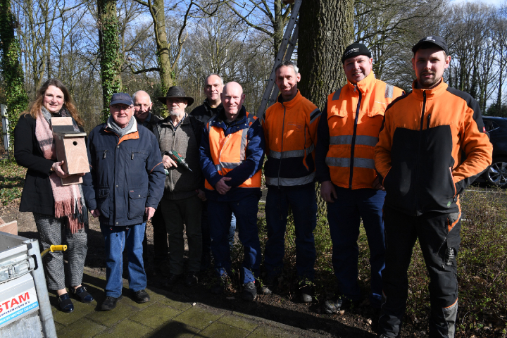 100 mezenkasten tegen processierups Dongen