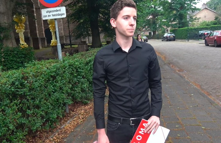 Corona-vriendelijke diploma-uitreiking Cambreur-geslaagden (video)