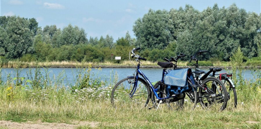Schotse highlanders fietsroute Heusden ter ere van bevrijding