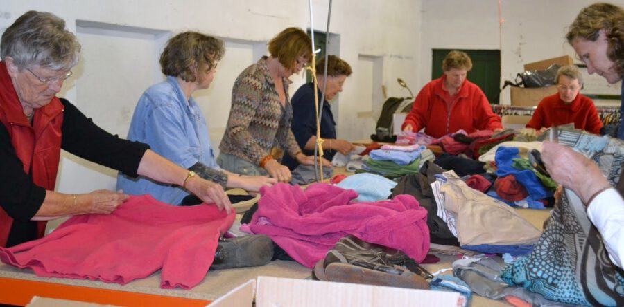 Kledinginzamelingsactie op zaterdag 7 november