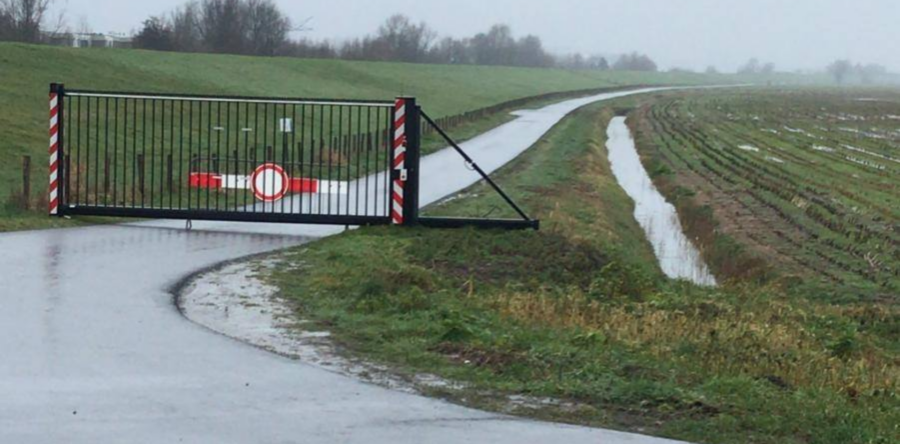 Waarom is de Zomerdijk in Waalwijk afgesloten?