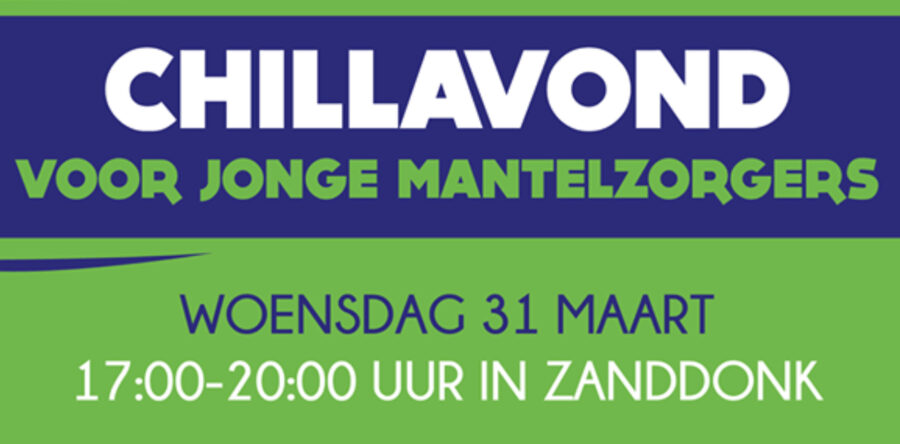 Chillavonden voor jonge mantelzorgers