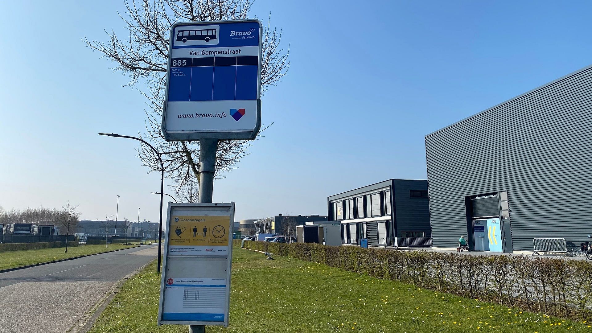 Extra busverbinding naar vaccinatielocatie Waalwijk