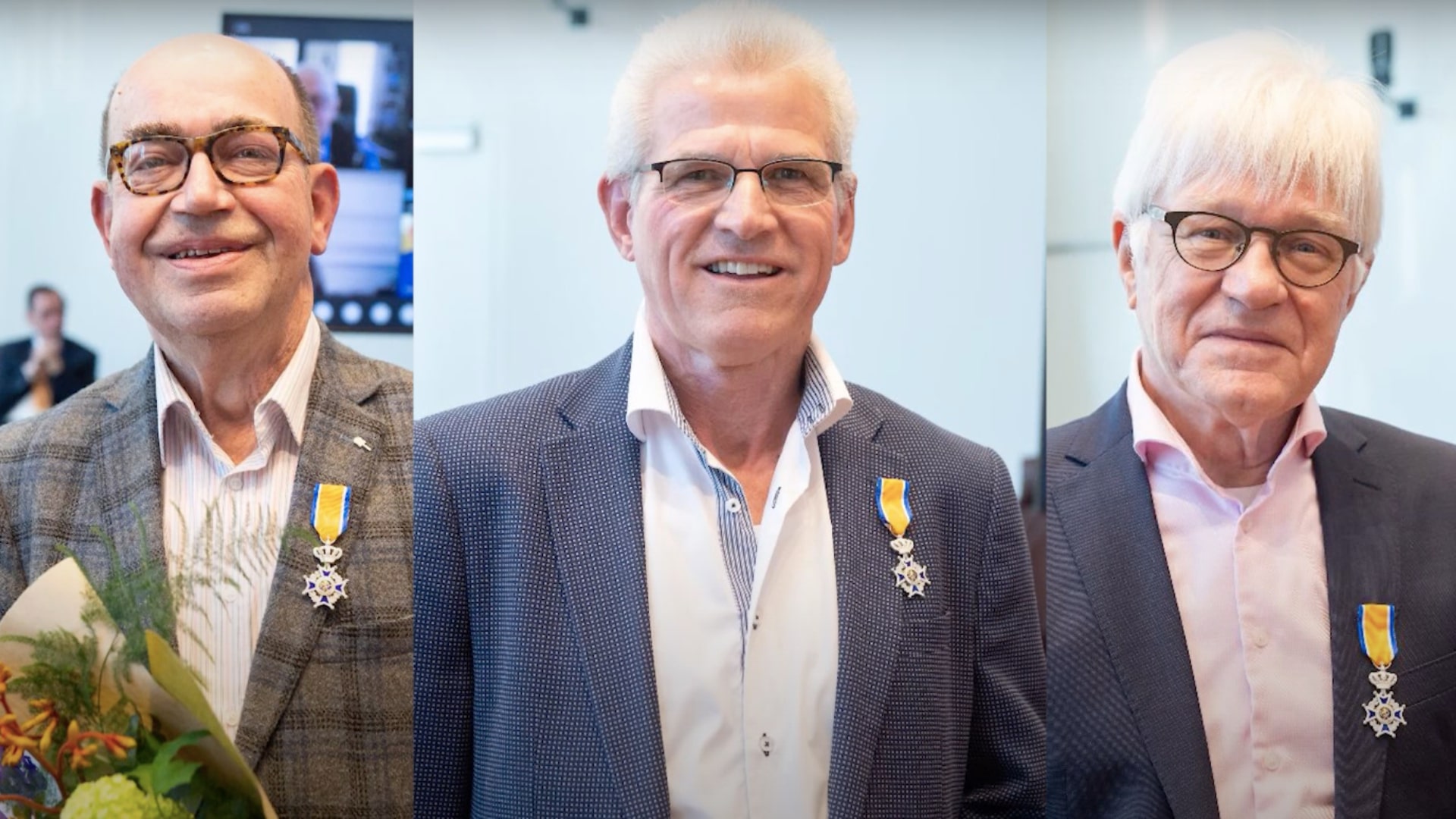 Drie koninklijke onderscheidingen Loon op Zand (Video)