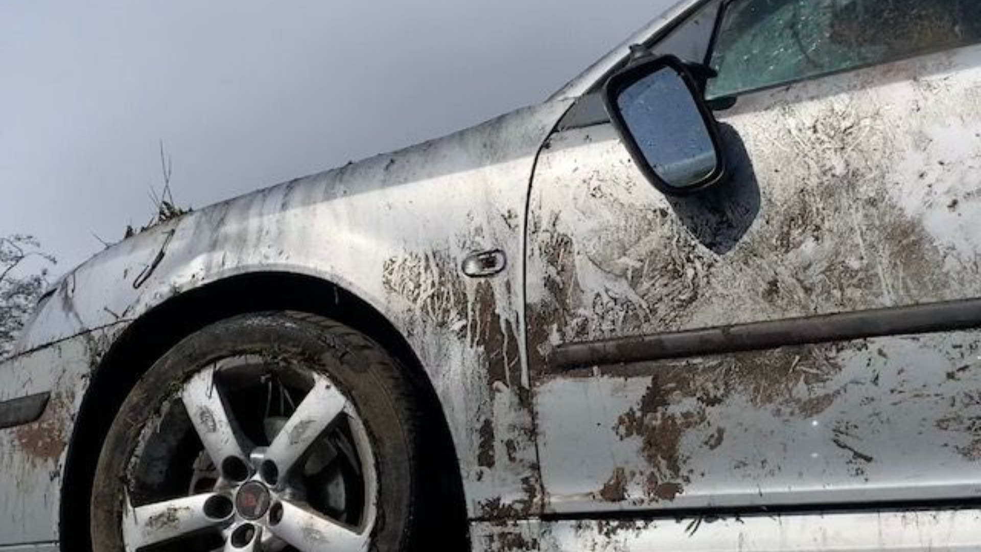 Auto komt in de berm terecht op de A59 bij Waalwijk