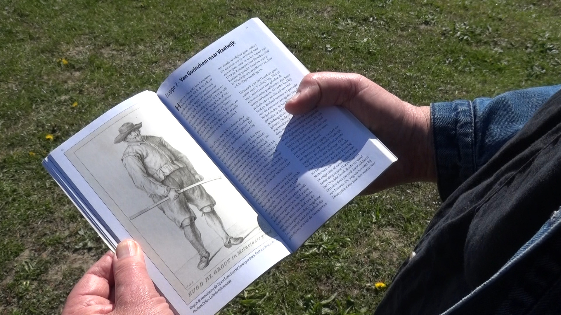 Hugo de Groot route in Waalwijk als aandenken aan de wereldberoemde gevangene (Video)
