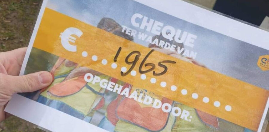 Berkdijk haalt mooi bedrag op tijdens sponsorloop