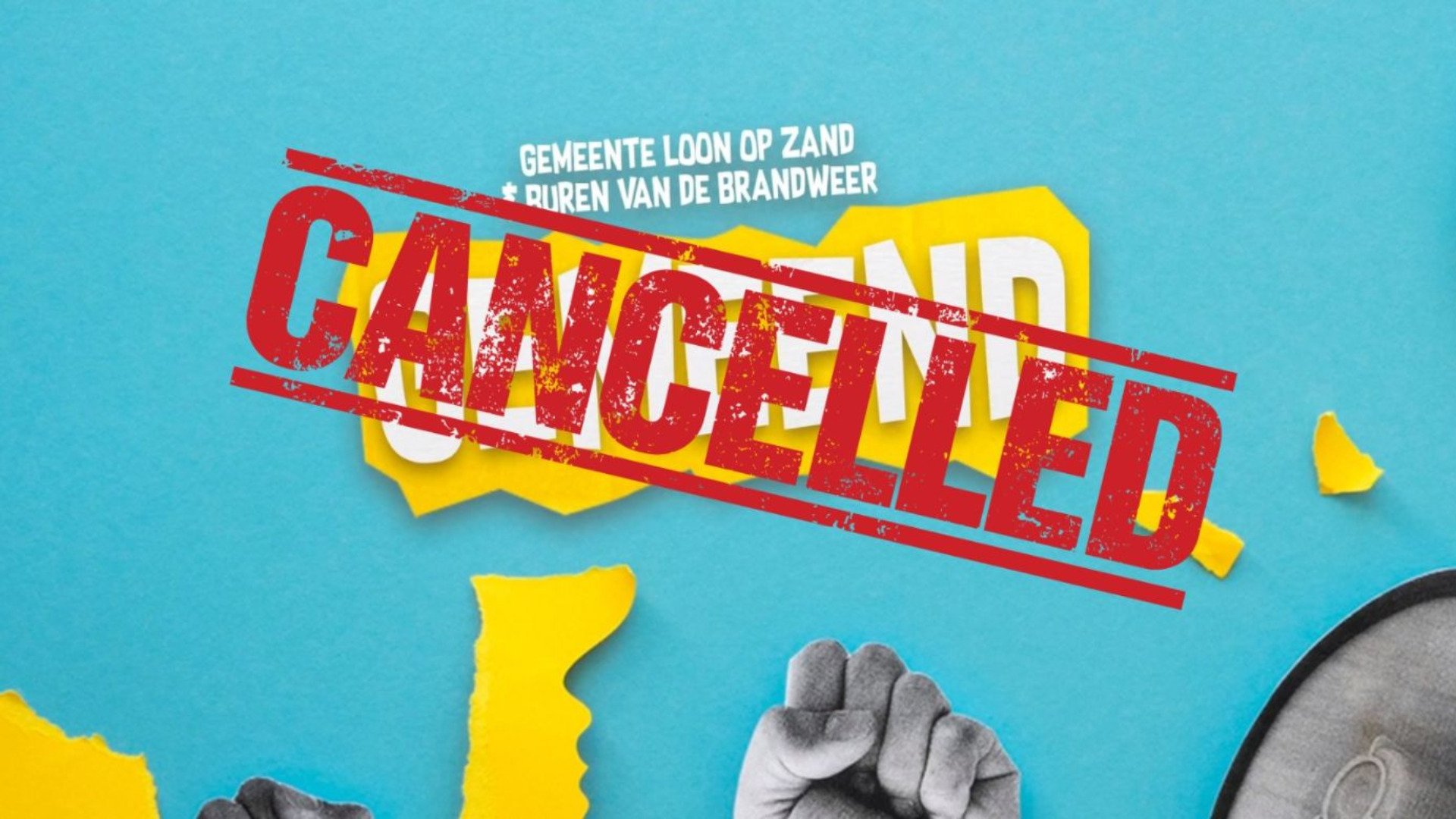 Eerste editie van de LIVE talkshow GEMEEND gaat niet door