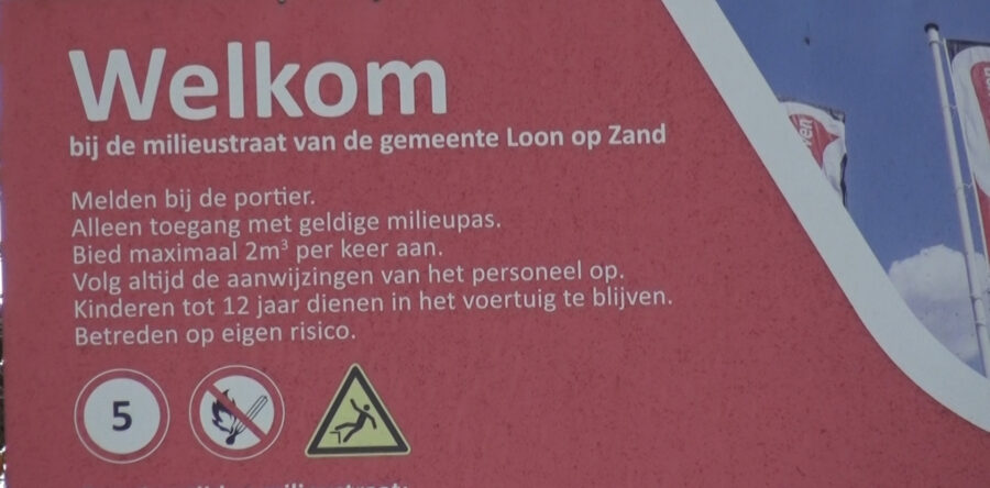 Grote drukte bij milieustraten in De Langstraat