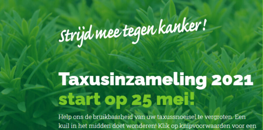 Inzameling Taxussnoeisel weer van start