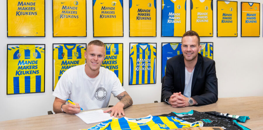 Lennerd Daneels verlengt contract bij RKC