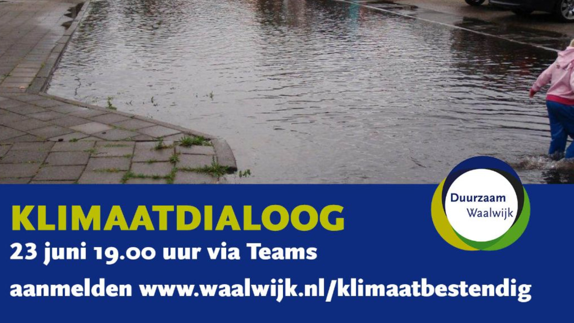 Waalwijk organiseert digitale bijeenkomst over klimaat