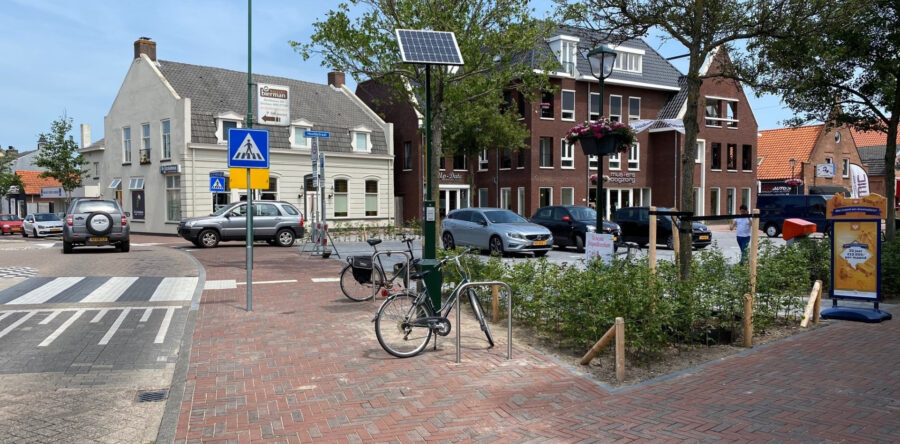 Opladen tijdens het winkelen