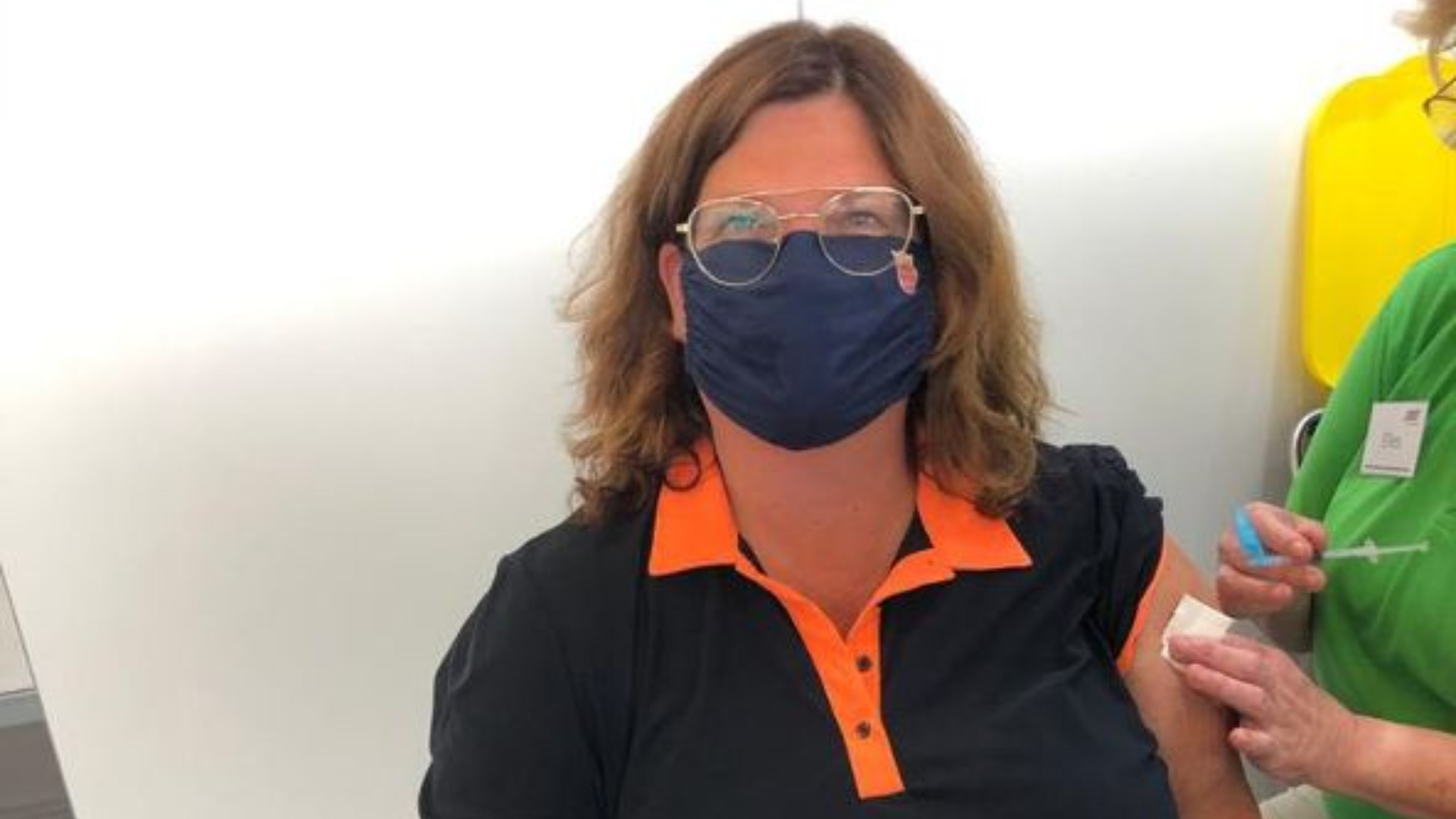Burgemeester Marina Starmans gevaccineerd