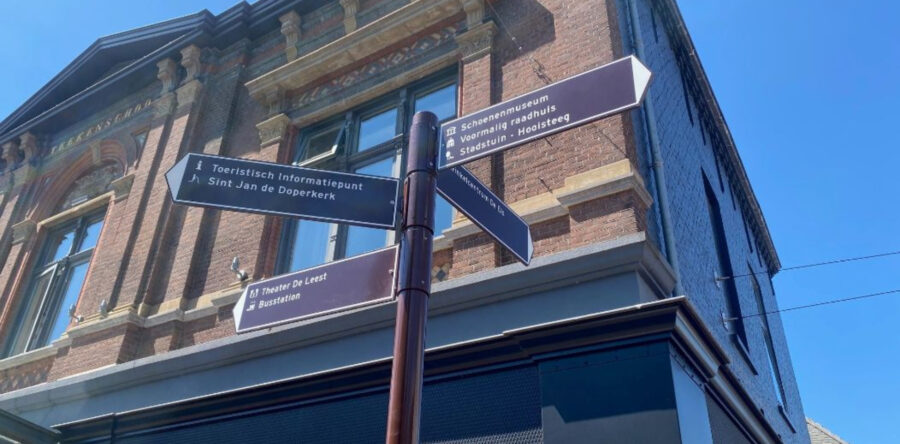 Hotspots in Waalwijk bewegwijzerd