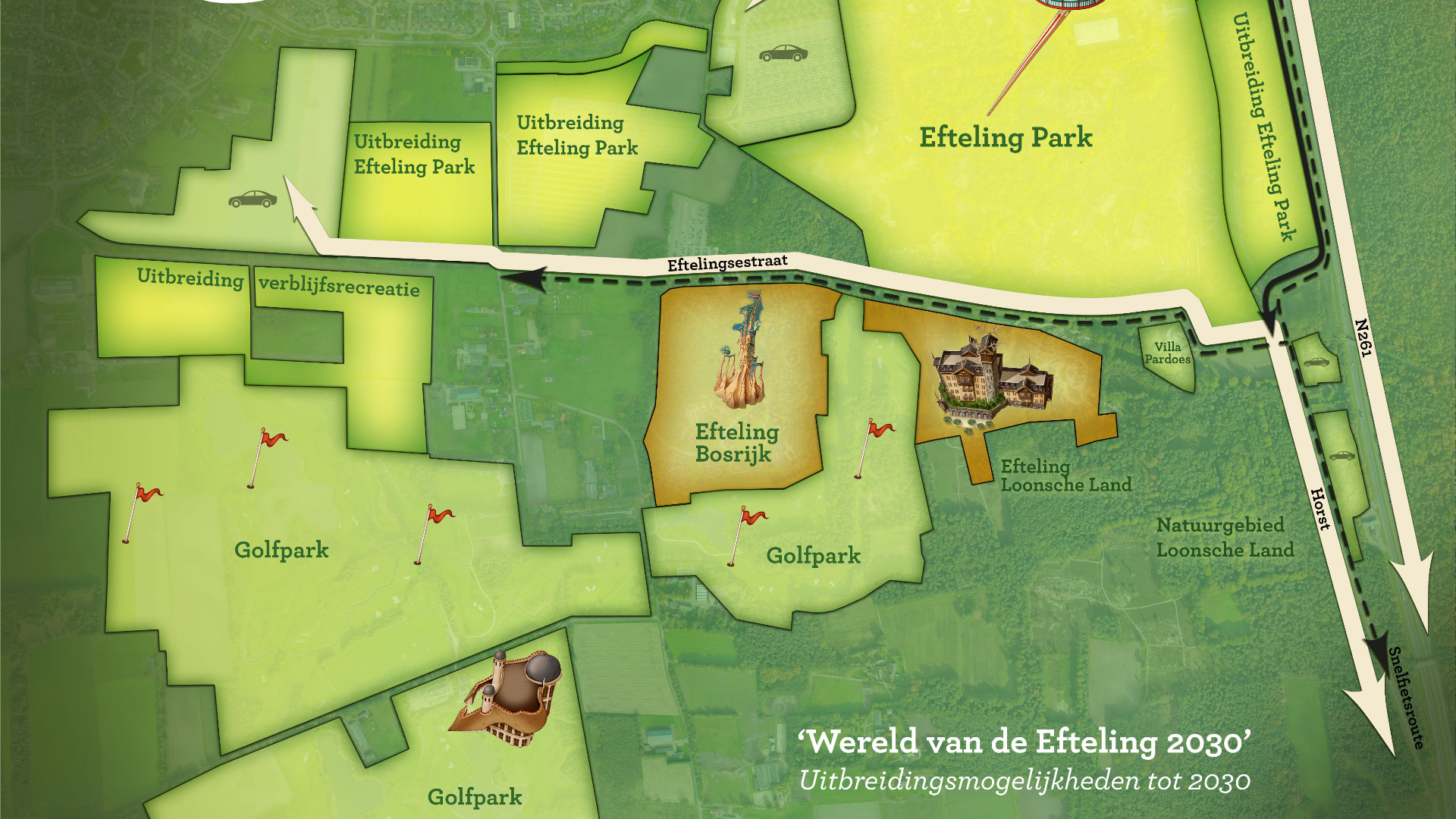 Efteling krijgt groen licht voor uitbreiding