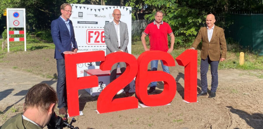 Snelfietsroute F261 officieel geopend (Video)