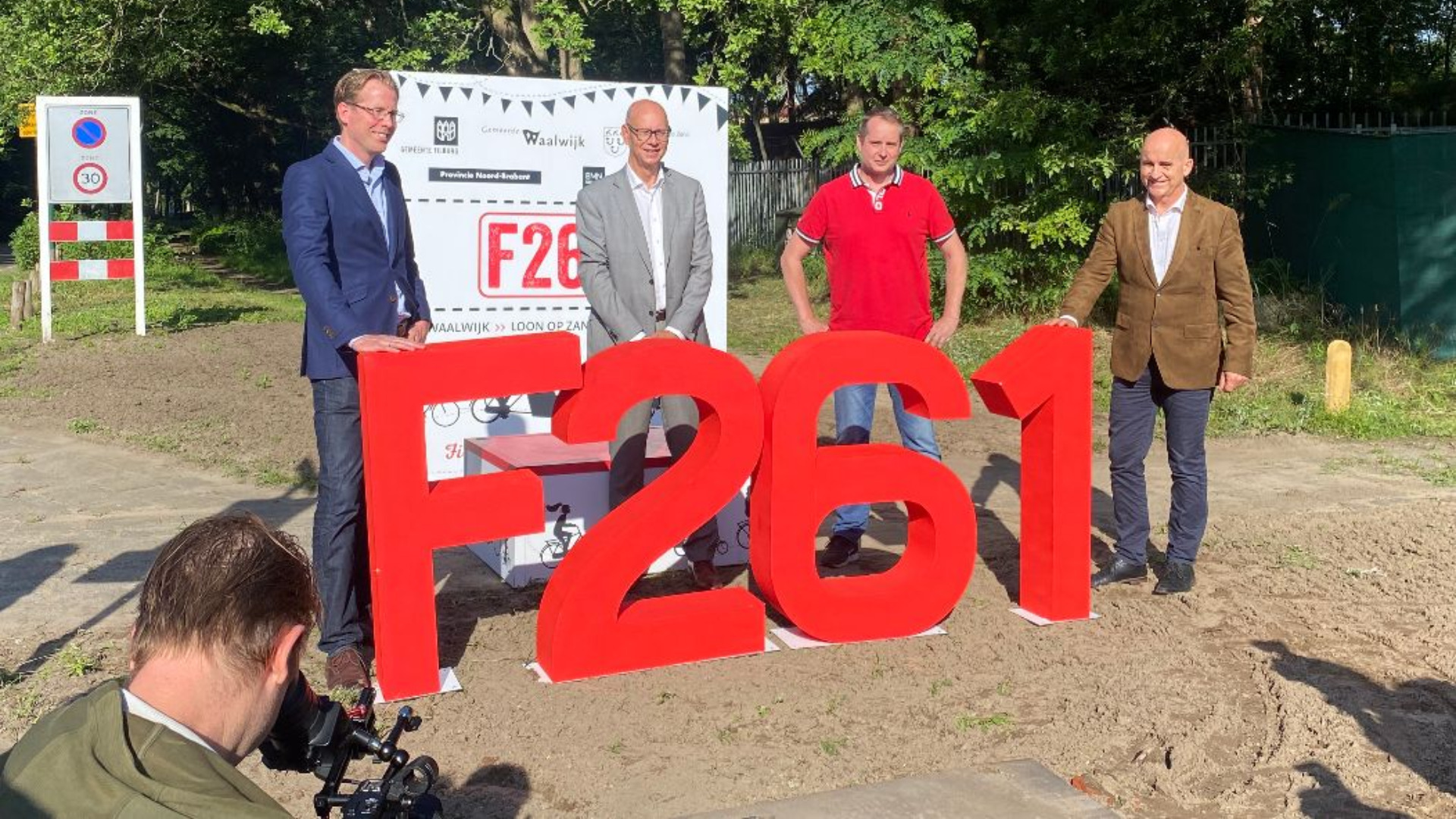 Snelfietsroute F261 officieel geopend (Video)