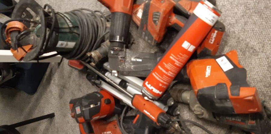 Van diefstal afkomstig gereedschap aangetroffen