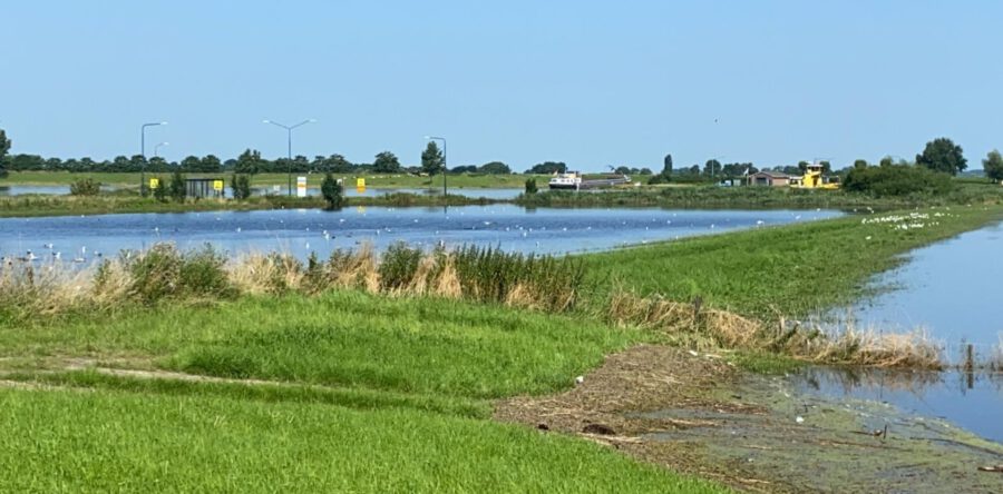 Water daalt, volgende week wordt eerste rommel verwacht