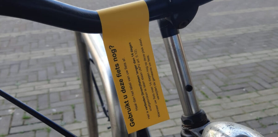 Gebruikt u deze fiets nog?