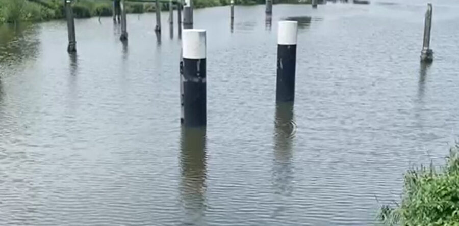 Maandagnacht wordt hoogste waterstand verwacht