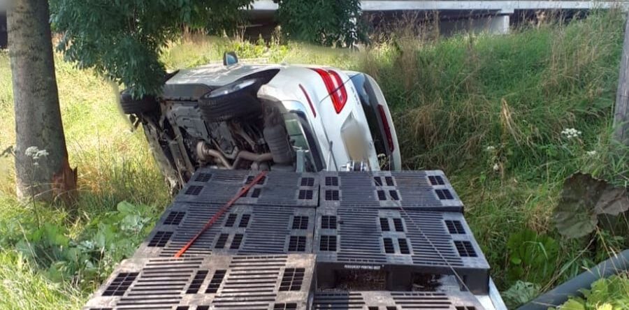 Onder invloed van drugs van de weg