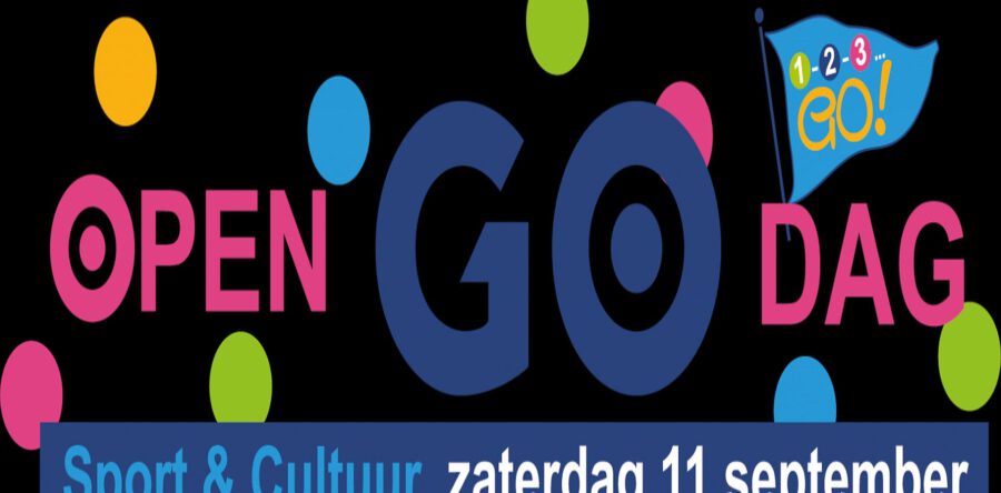 Open GO-dag 2021 op zaterdag 11 september