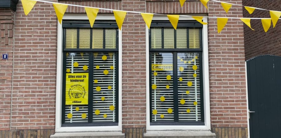 Dongen kleurt geel voor de Zomerspelen (Video)