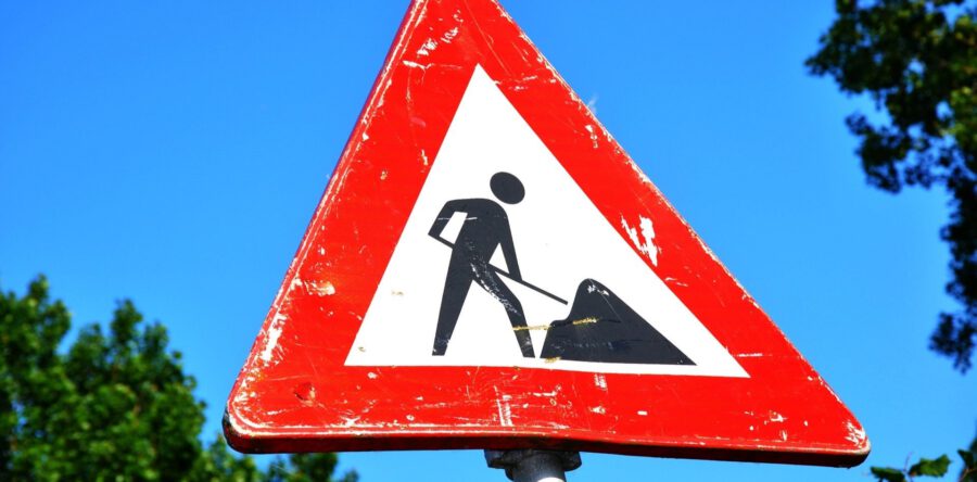 Onderhoudswerkzaamheden bij de Baan