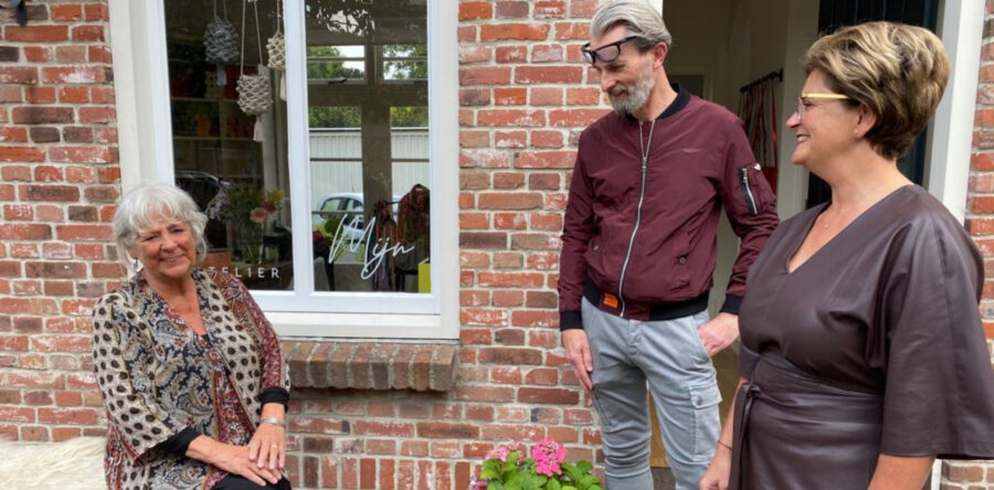Eerste exposities in Galerie MIJN (video)