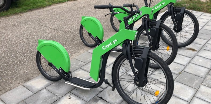 Man op elektrische step aangereden