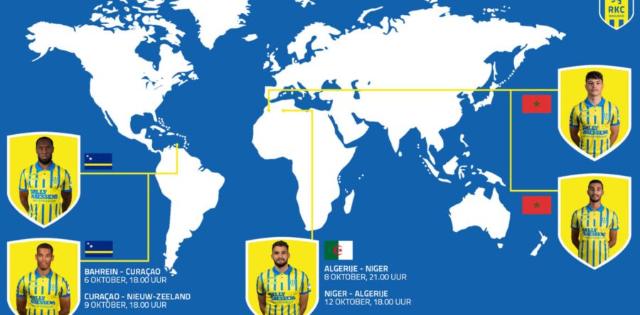 RKC-spelers verlaten Waalwijk voor interlandperiode