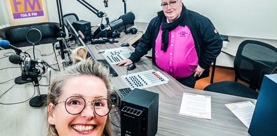 ‘Ice Mermaid’ Bibian te gast in Vaktaal