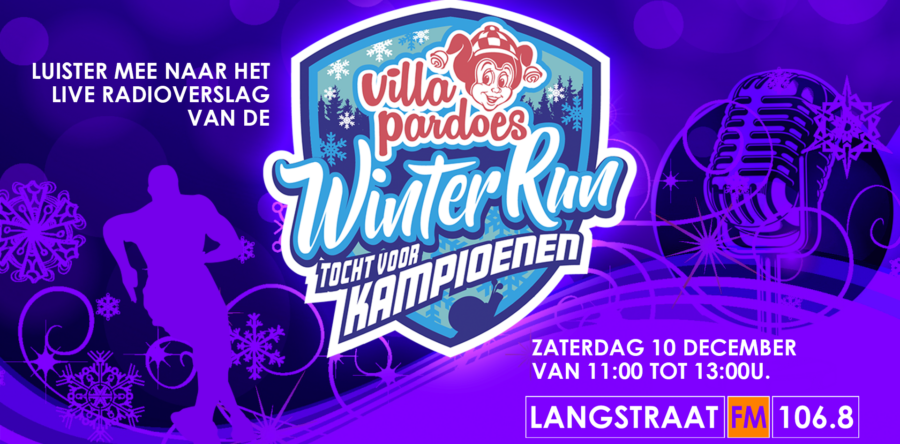 Geen Eugenie’s Weekendshow vanwege Villa Pardoes Winter Run