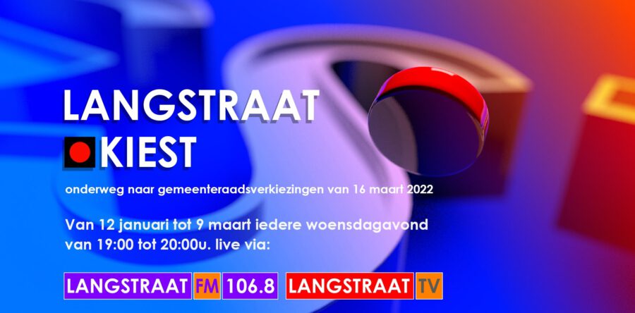 Programma ‘Langstraat Kiest’ over de gemeenteraadsverkiezingen