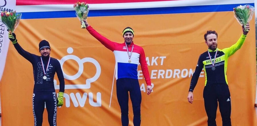 Maikel Govaarts Nederlands Kampioen veldrijden in Hoogeveen