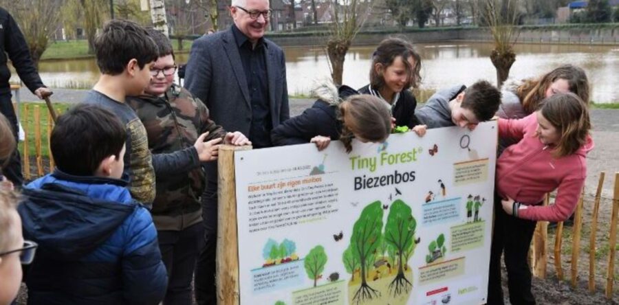Dongen heeft tweede Tiny Forest aangelegd