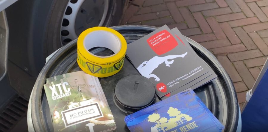 Voorlichting drugsafval in Drunen (Video)