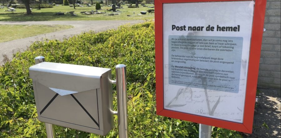 Een brief naar een overleden dierbare sturen? In Drunen kun je post naar de hemel sturen (Video)