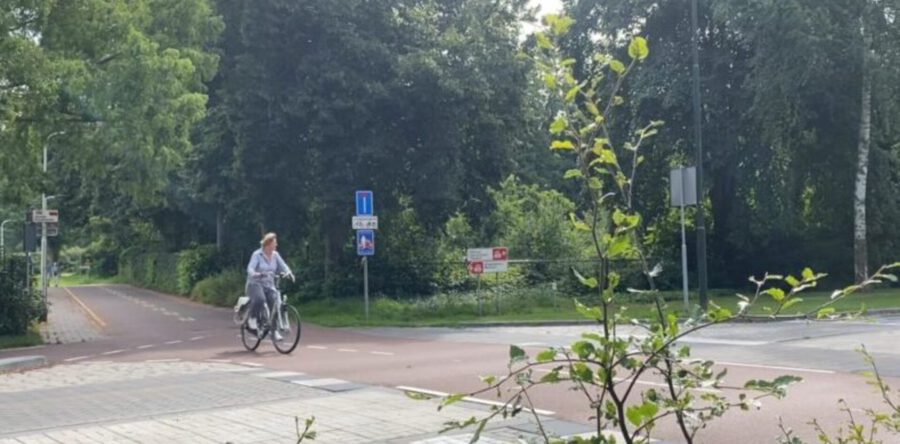 Provincie ontevreden over afsluiting kruispunt snelfietsroute