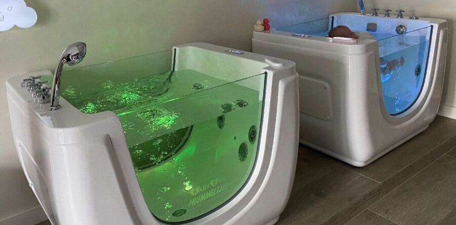 Dobberende Dreumesen: de ‘babyspa’ is de nieuwe trend (Video)