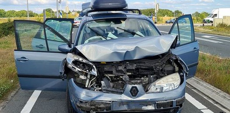 Flinke materiele schade bij aanrijding