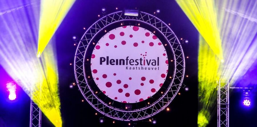 Het Pleinfestival in Kaatsheuvel wordt voor de 43ste keer opgebouwd