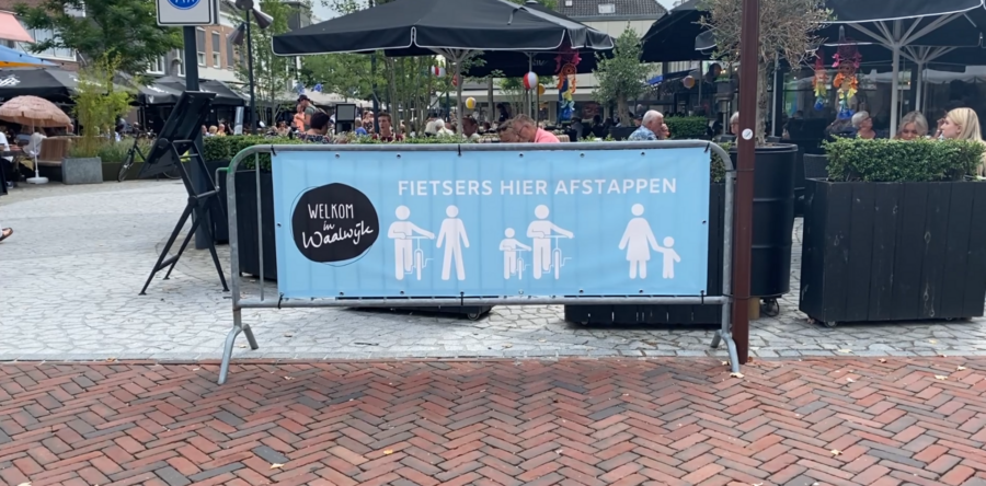 Ondernemers oneens met opheffing fietsverbod Waalwijk, mogen hun bezwaren toelichten (Video)