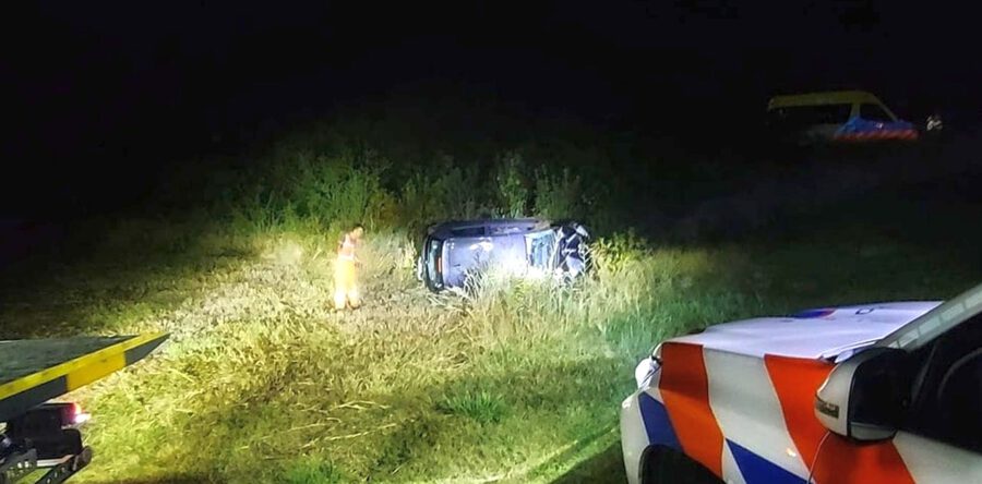 Bestuurster heeft engeltje op haar schouder in Waspik