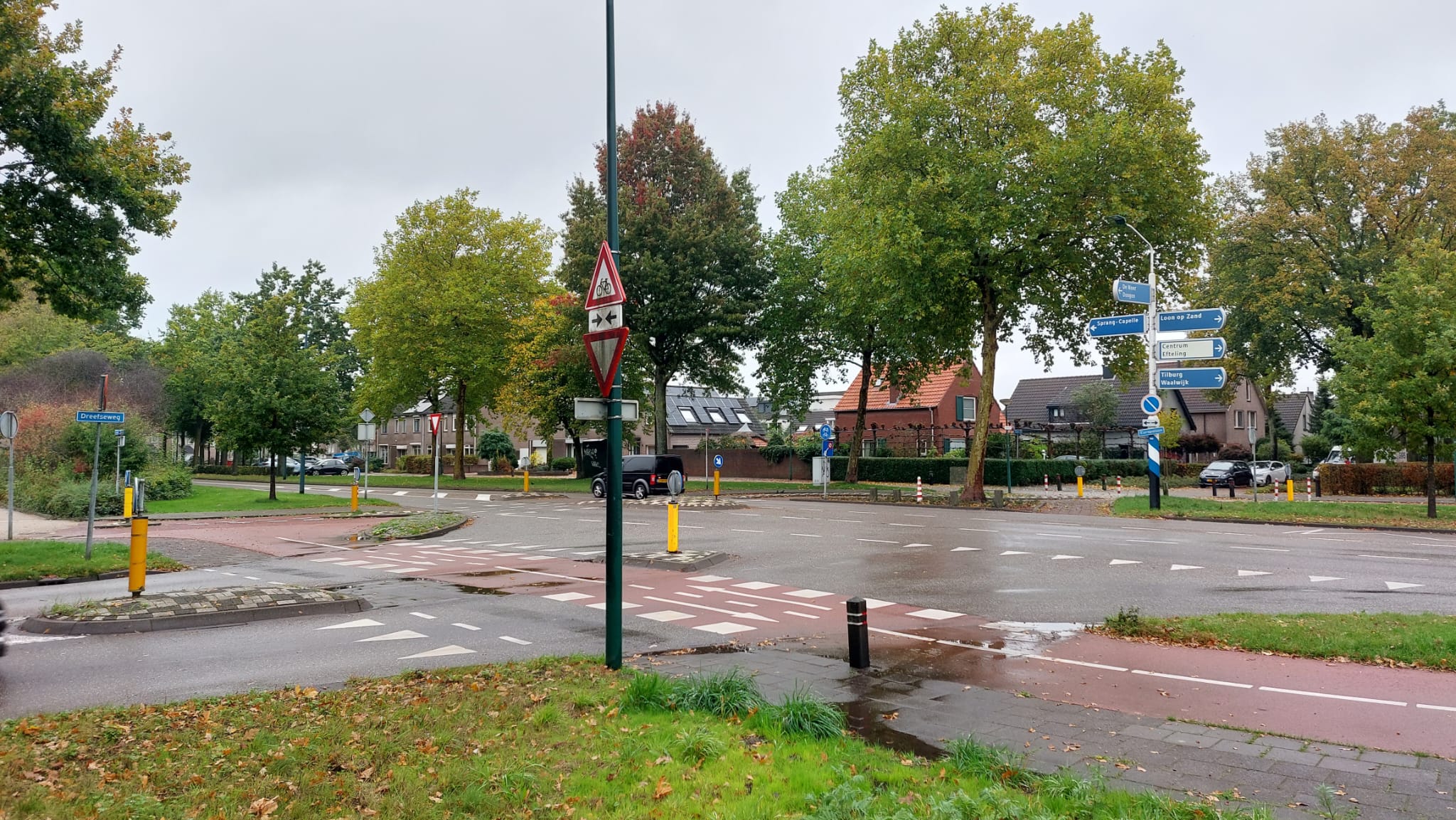 Werkzaamheden kruising Dreefseweg-Europalaan van start