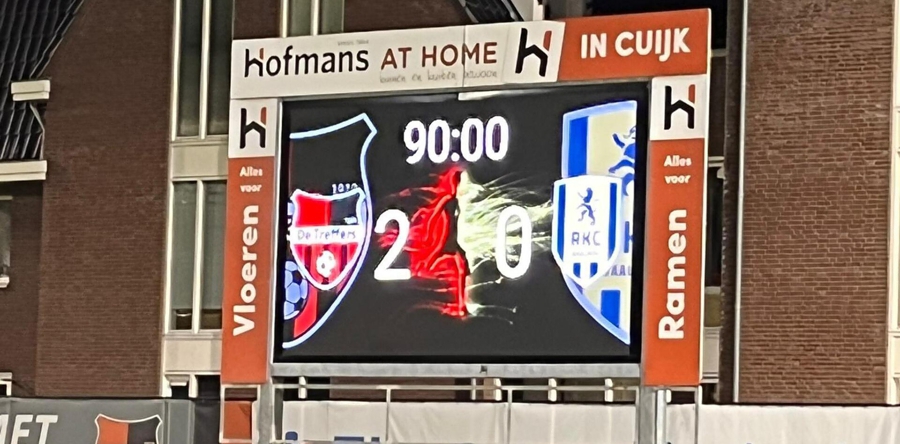 RKC Waalwijk blameert zich tegen De Treffers en ligt uit het bekertoernooi